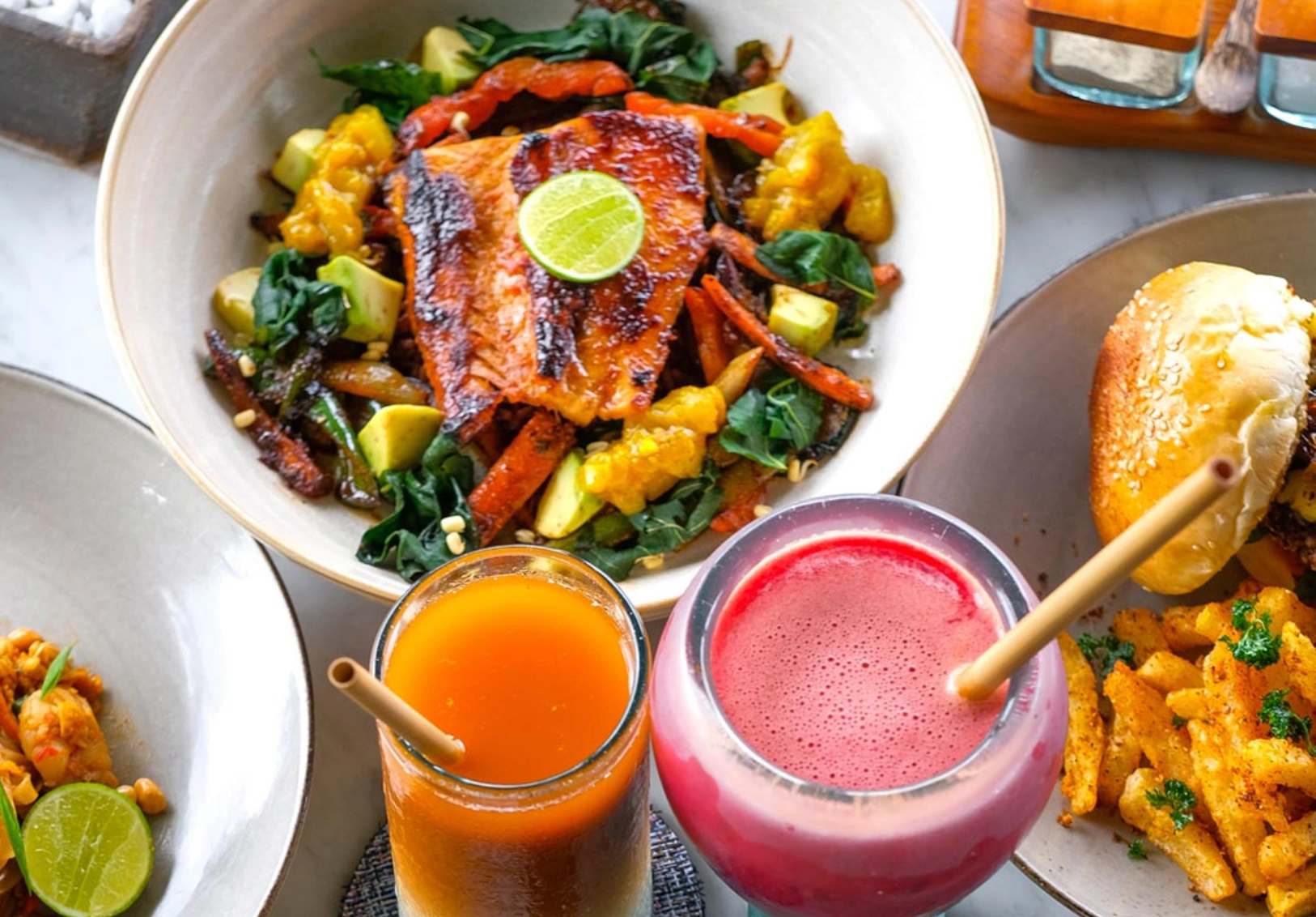 Clear Cafe healthy restaurant in Ubud Bali