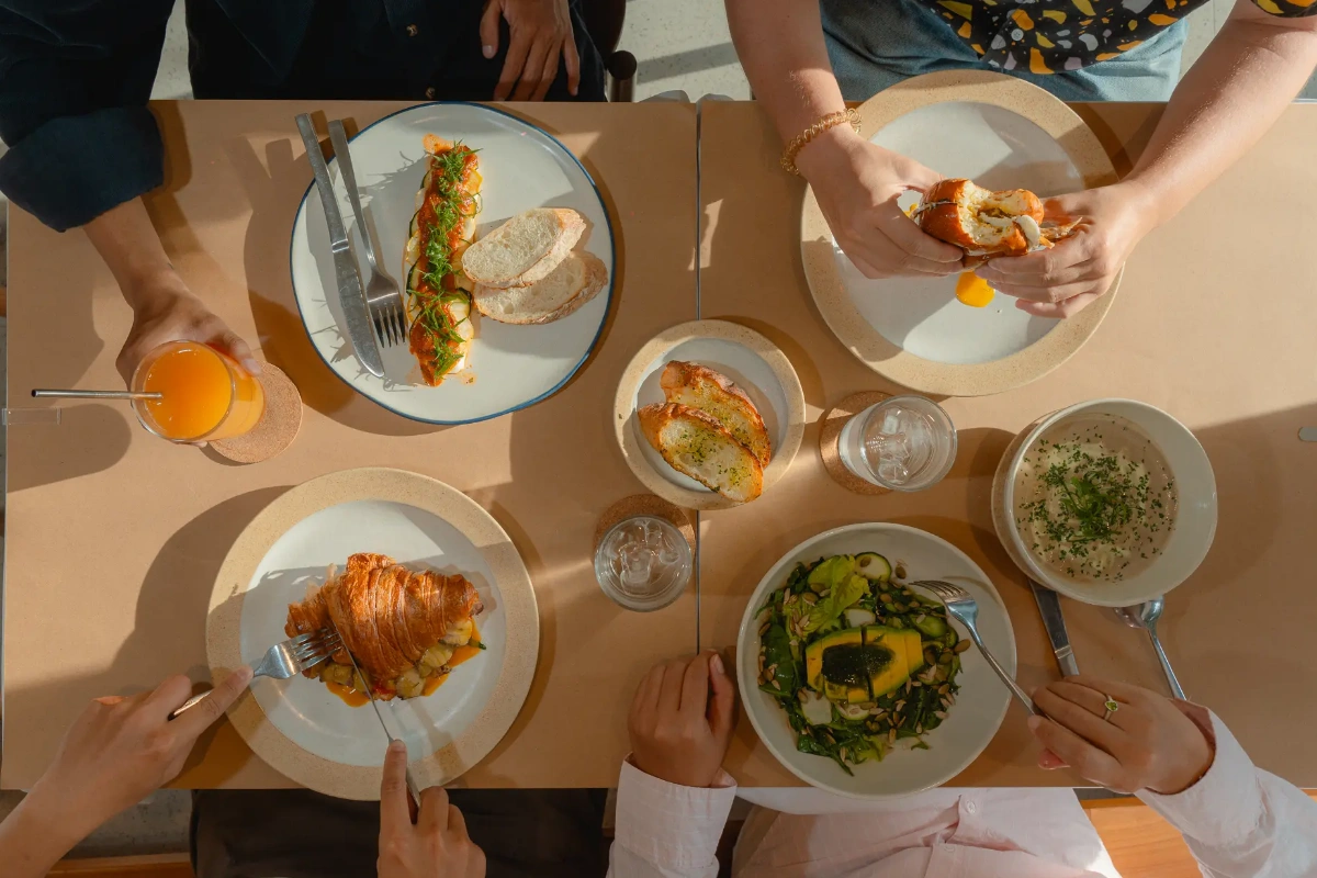 French breakfast and brunch at AME Bistro Ubud