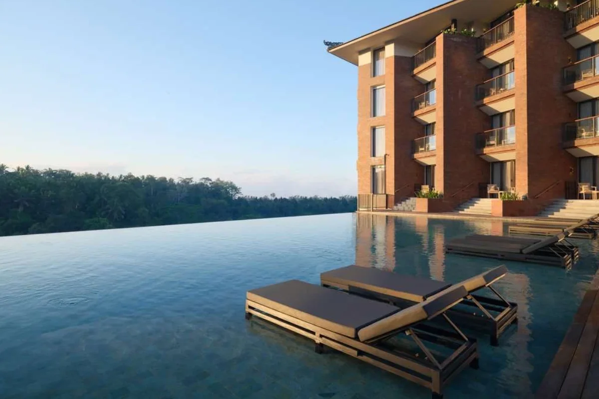 Novotel Bali Ubud Resort surrounded by greenery