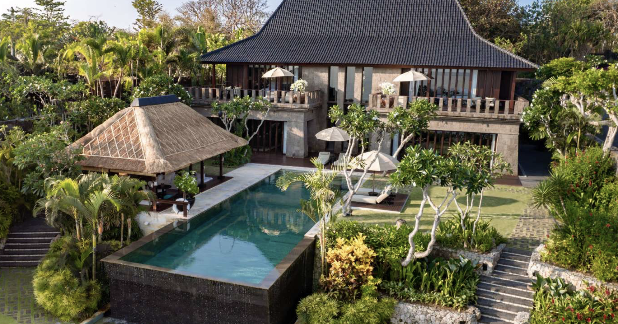 Bulgari Resort Bali luxury cliffside villa with private pool