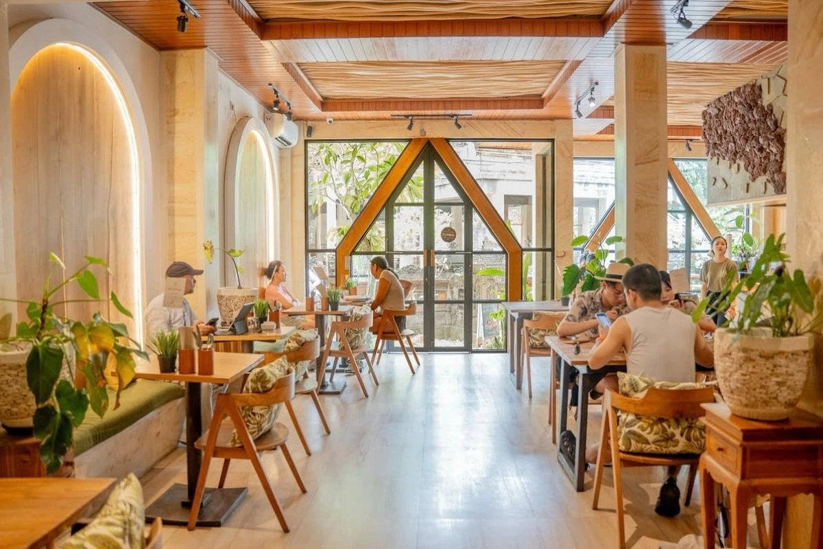 The Hideout Cafe Ubud breakfast