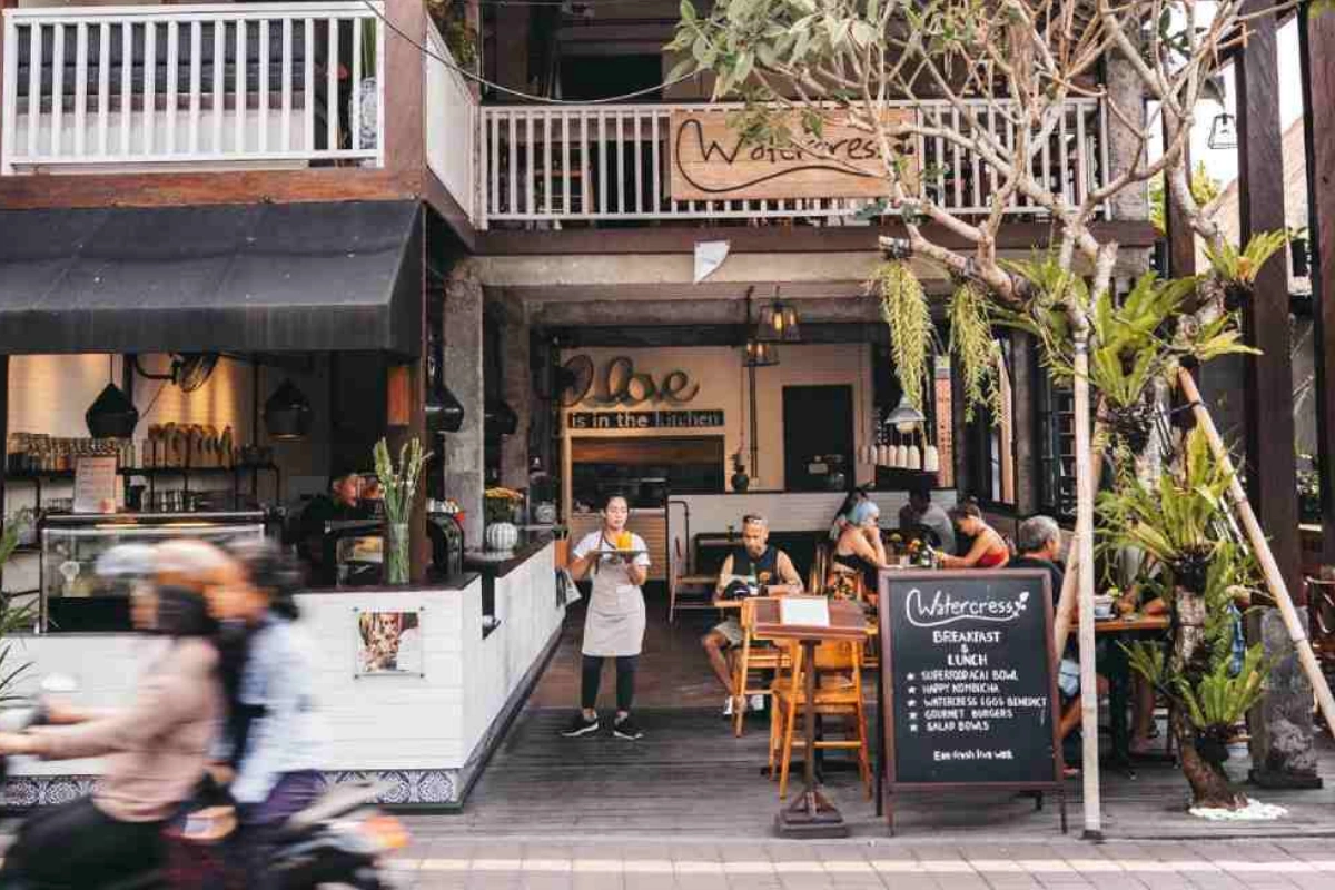 Watercress Ubud breakfast and healthy dishes