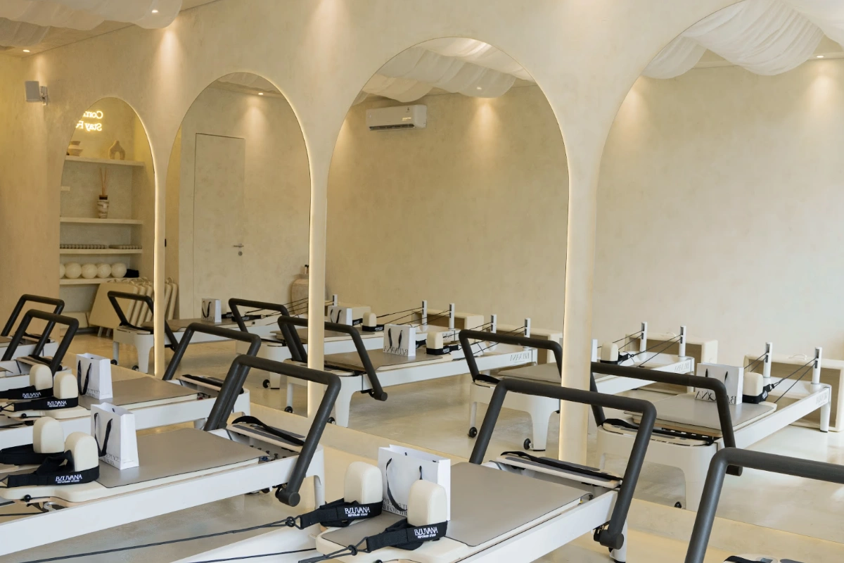 Bluvana reformer Pilates studio in Uluwatu Bali