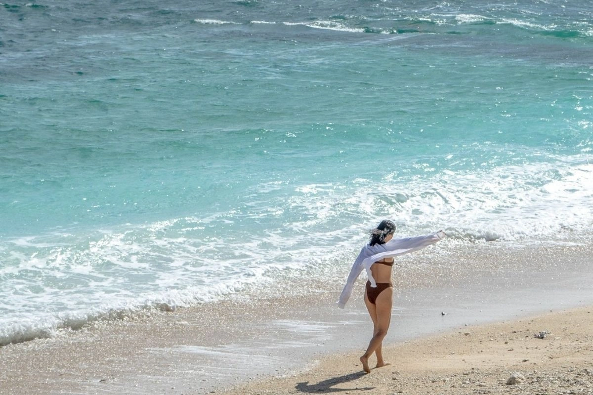 Pantai Timbis hidden beach in Bali
