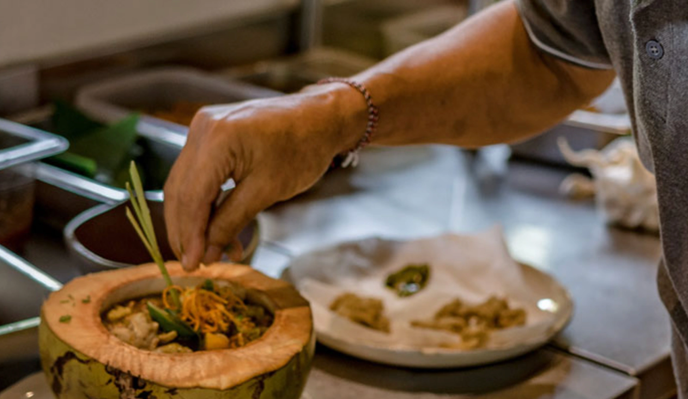 Moksa farm-to-table restaurant in Ubud