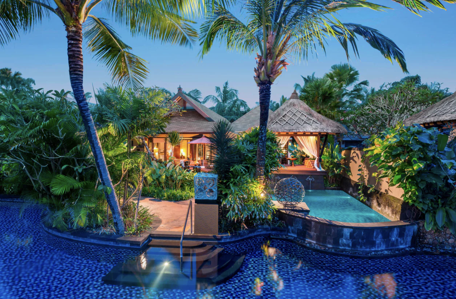 St Regis Bali Resort beachfront private pool villa Nusa Dua