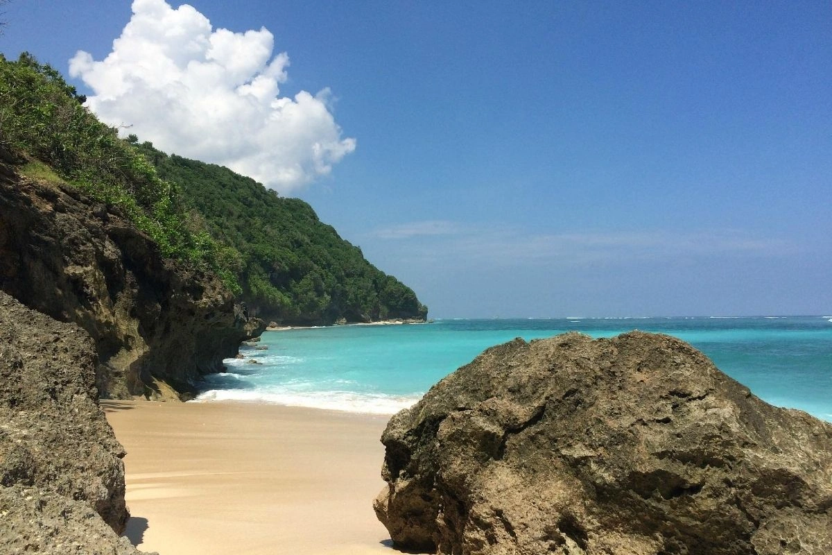 Green Bowl Beach in Ungasan Bali