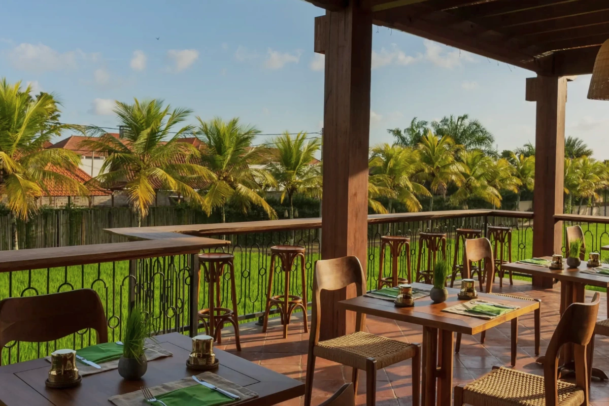 Pistachio Restaurant Ubud breakfast