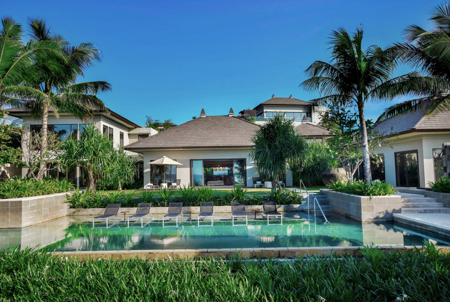 Ritz Carlton Bali ocean view luxury villa Nusa Dua