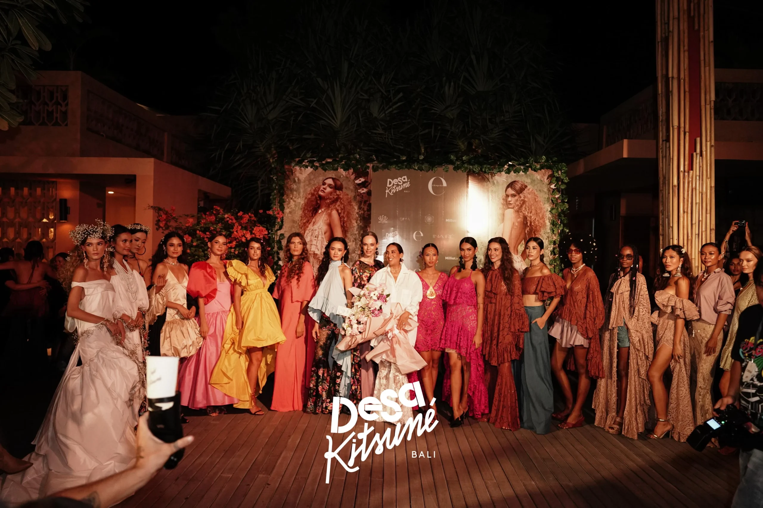 Midsummer Night’s Dream Fashion Show by erika pena at desa kitsune bali