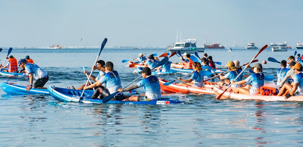 Make Waves for Change: ROW for R.O.L.E 5.0 Paddles From Sanur to Nusa Dua