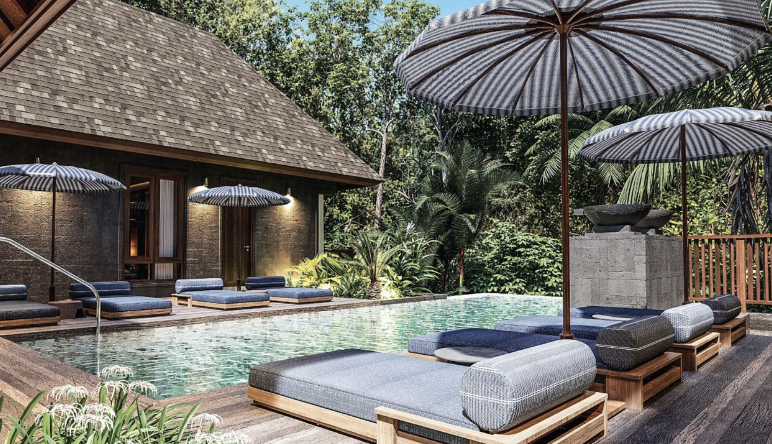 HILIWATU Ubud jungle resort infinity pool Bali