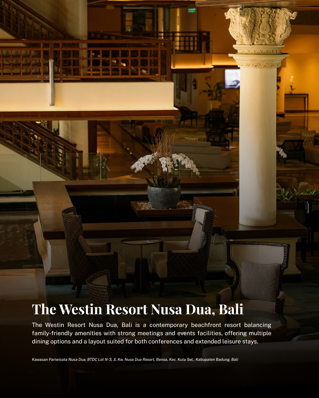 Westin Nusa Dua Bali beachfront hotel resort