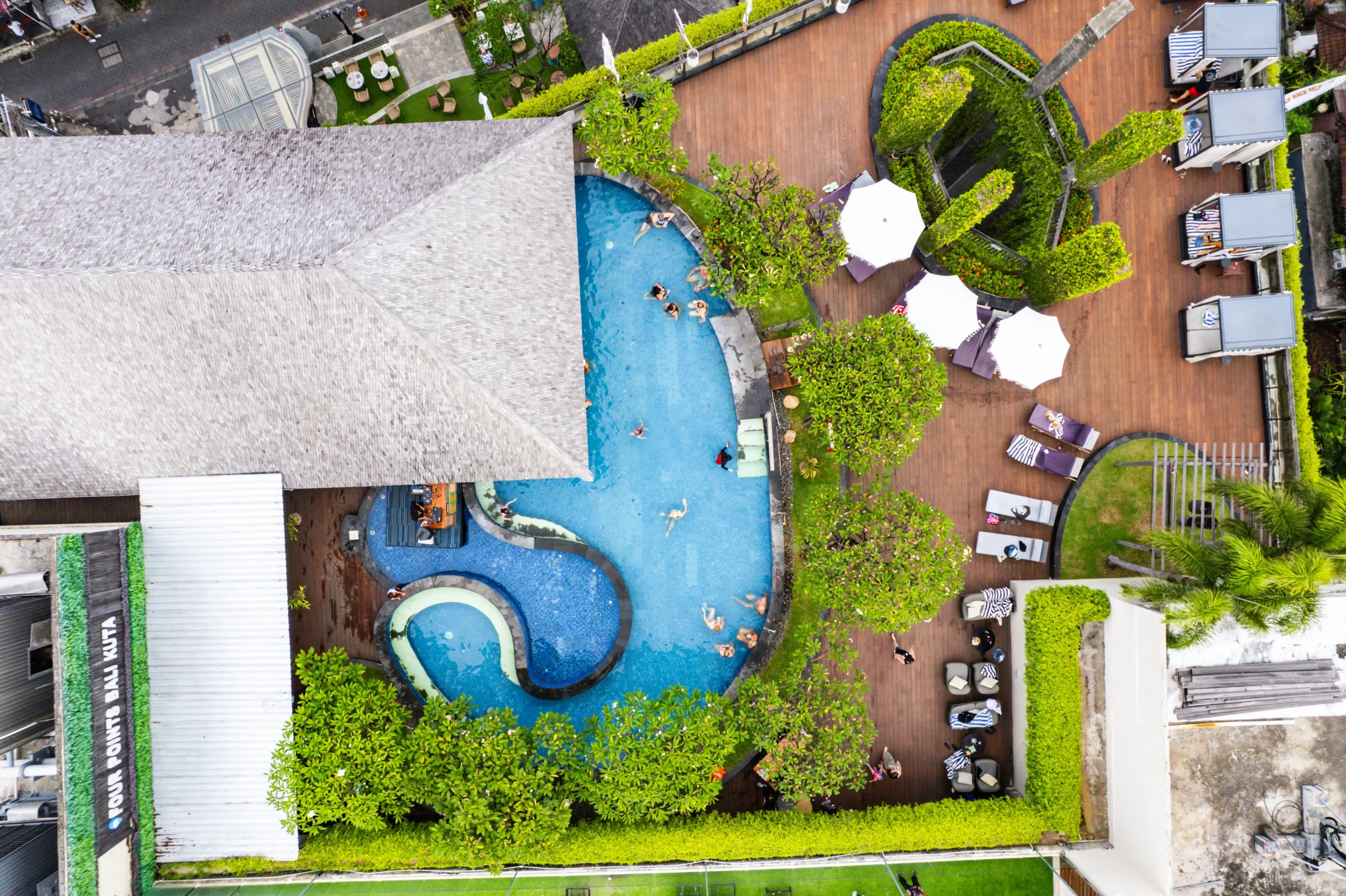 Above the Buzz: A Sun-Soaked Afternoon at Soirèe Rooftop Pool & Bar, Kuta